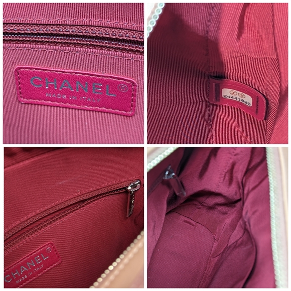 🚨SALE!🎉HP🎉CHANEL Pink Bag Gabrielle Calfskin Medium Hobo Shoulder Bag💓 RARE! - Picture 8 of 16